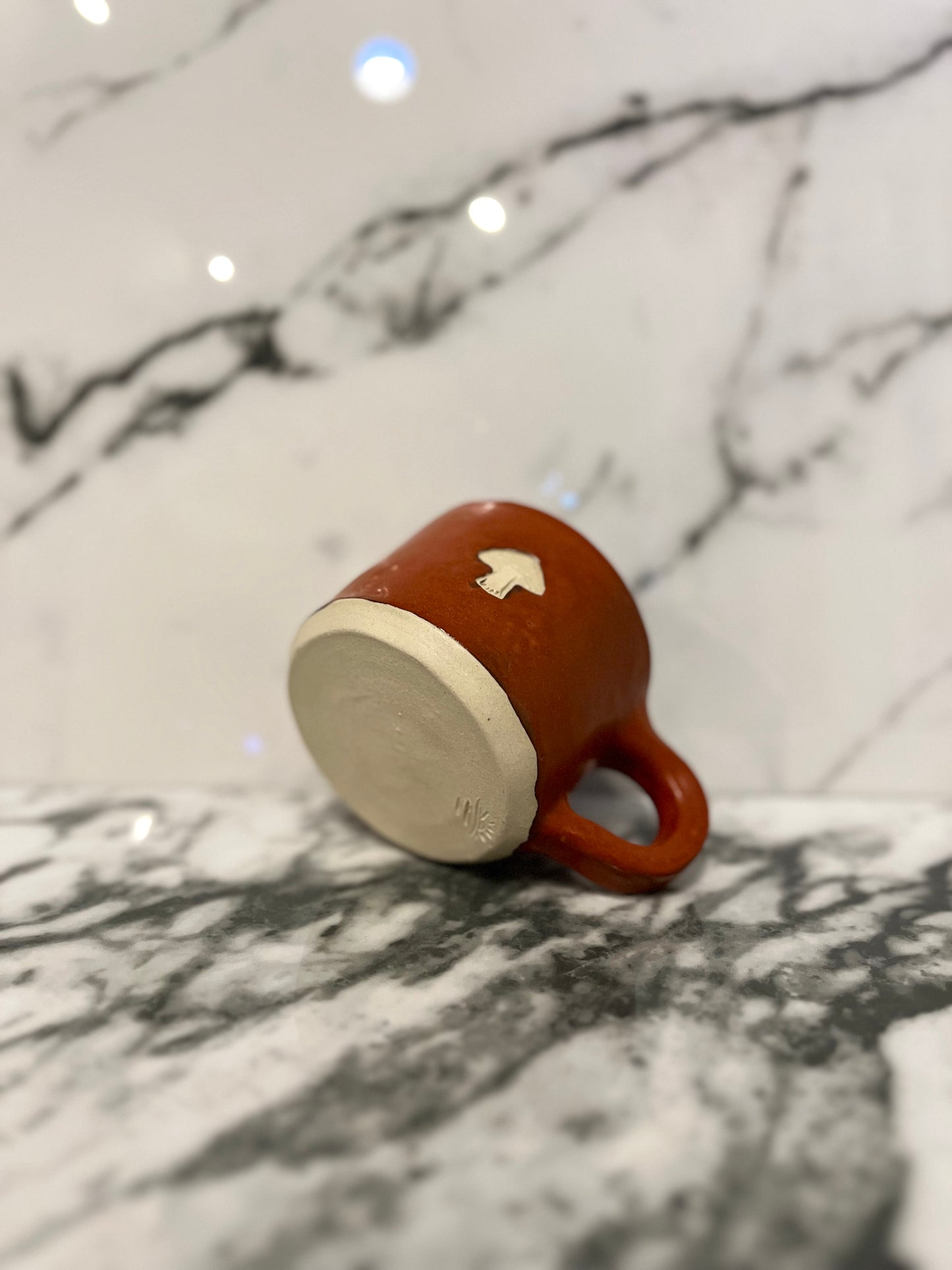 Sunset Mushroom Mug