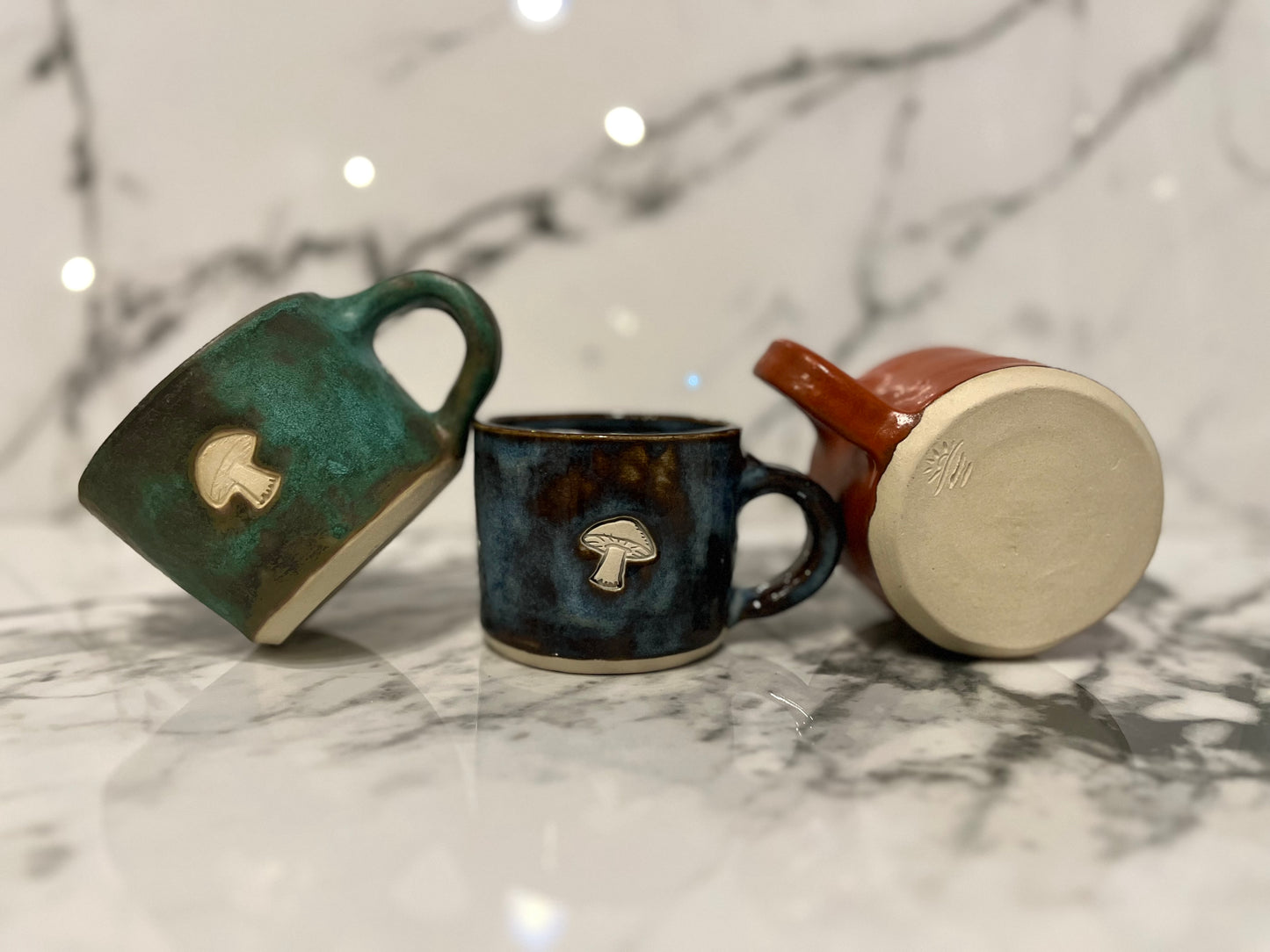Sunset Mushroom Mug