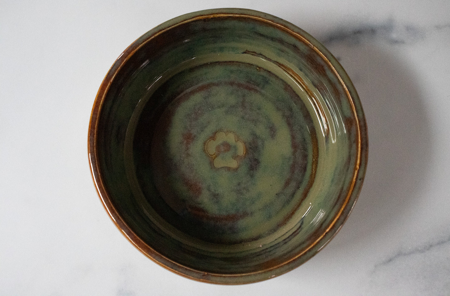 Sunset Dog Bowl