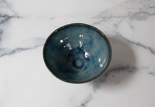 Blue Dusk Ceramic Bowls